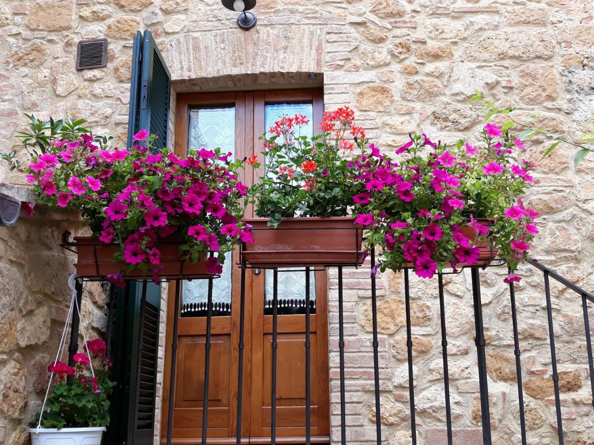 La Corte Antica Pienza Exterior foto