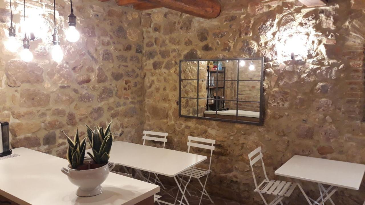 La Corte Antica Pienza Exterior foto
